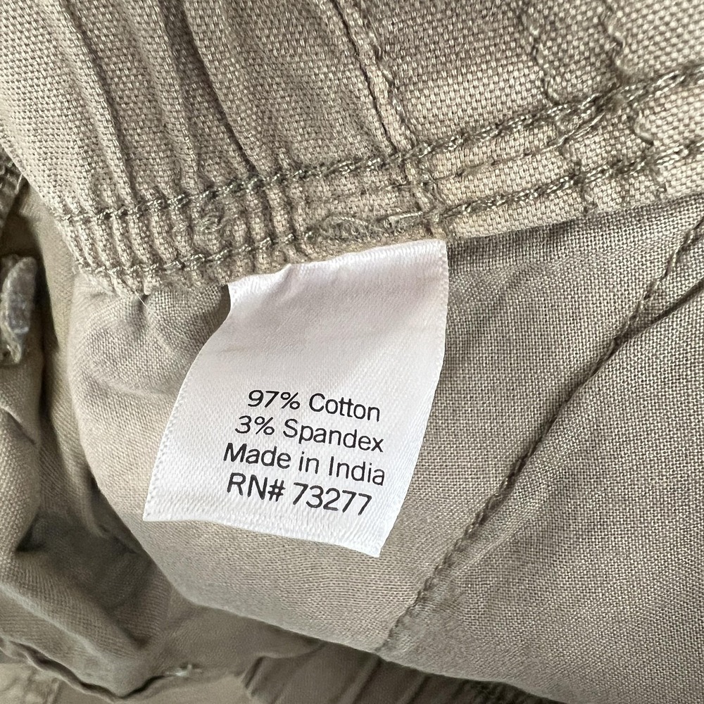 Sonoma Shorts Womens M Beige Utility Drawstring Twill Casual Goods For Life - Picture 6 of 16